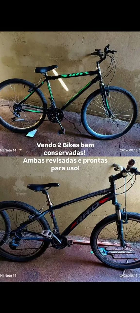 ? DUAS BICICLETAS ARO 26 À VENDA! ?