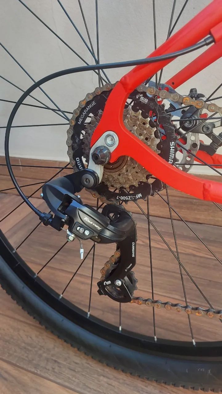 BICICLETA ARO 29 - QUADRO LOTUS EM ALUMÍNIO - Foto 5