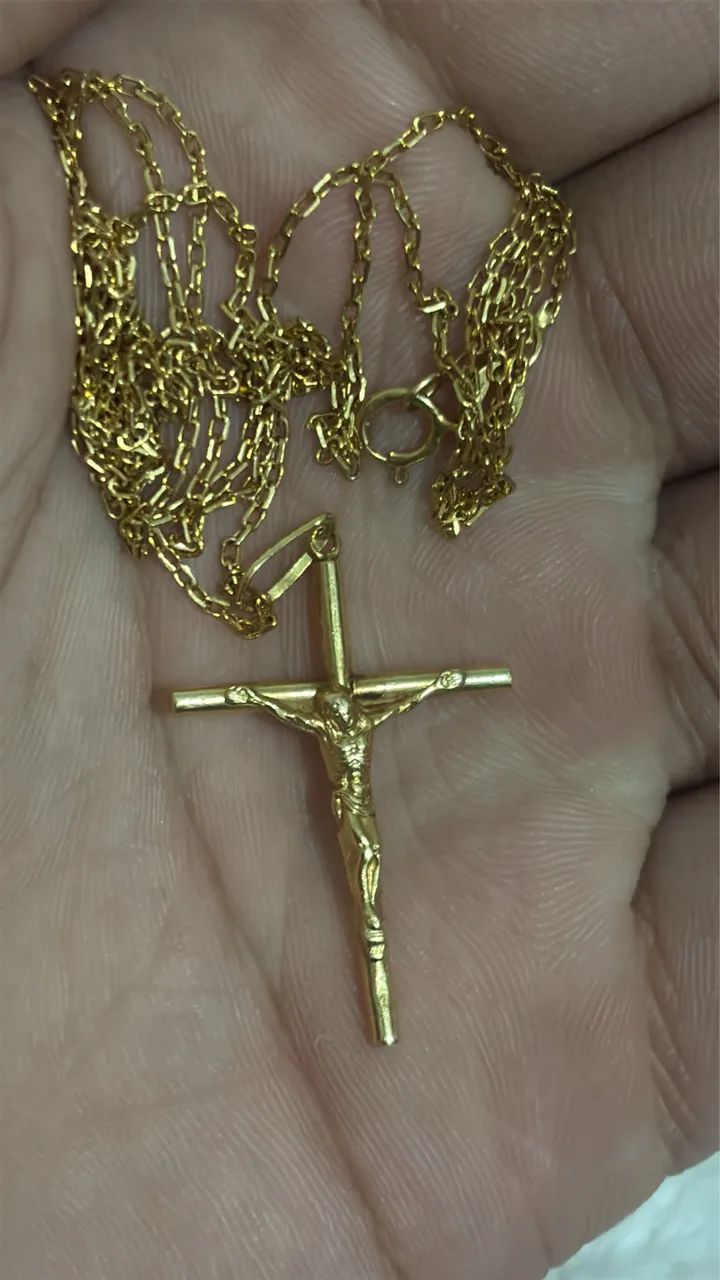 Ouro 18K - peça linda 