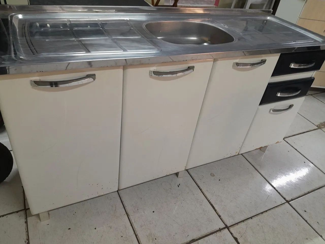 BALCÃO DE COZINHA COM PIA  - Foto 2