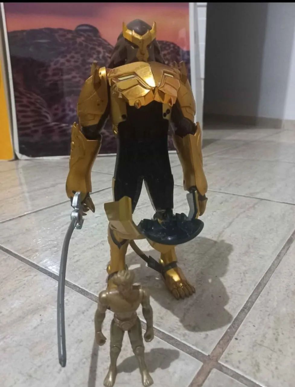 Thundercats cats Lion dourado  - Foto 3