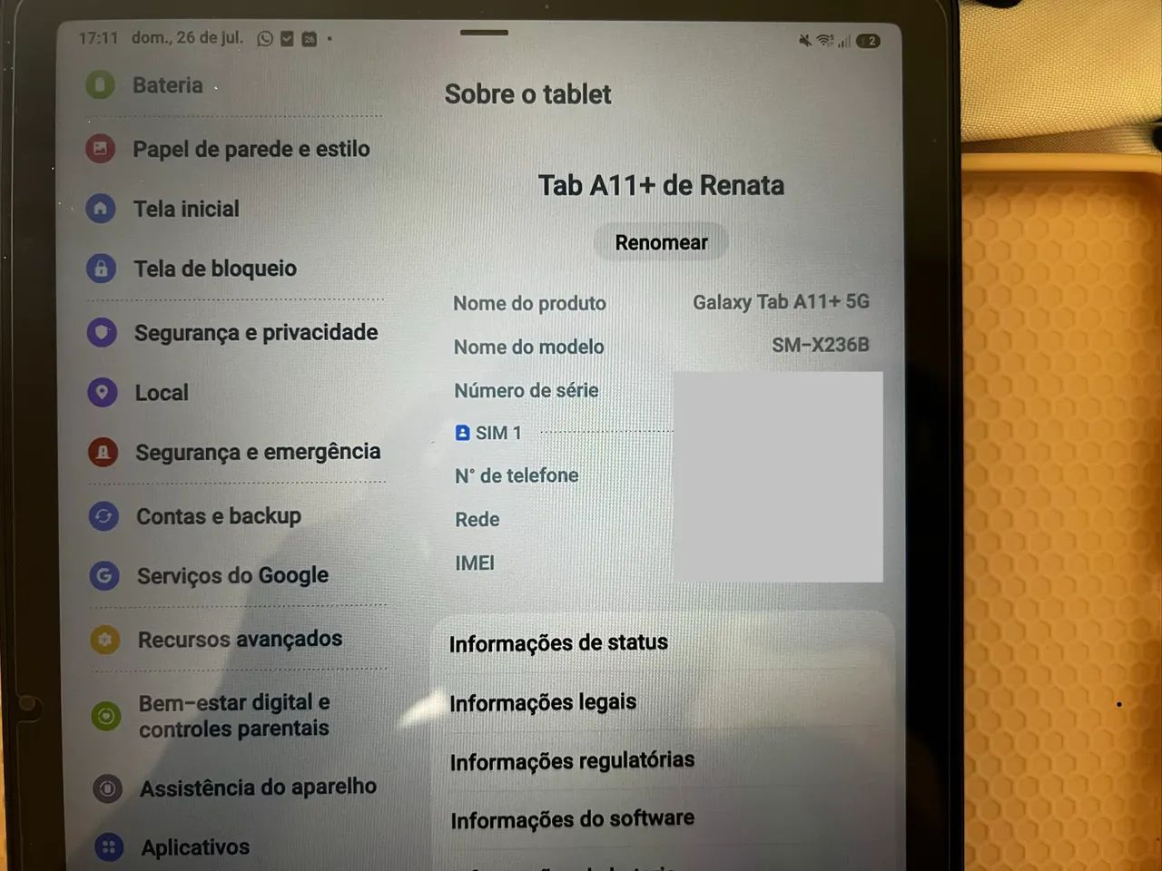 Samsung Galaxy Tab a11