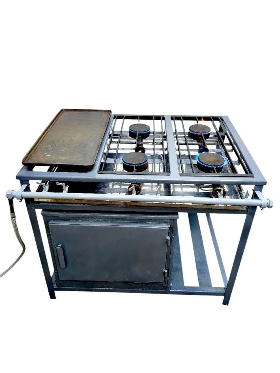 Fogão Usado com Forno e Chapa  - Foto 4