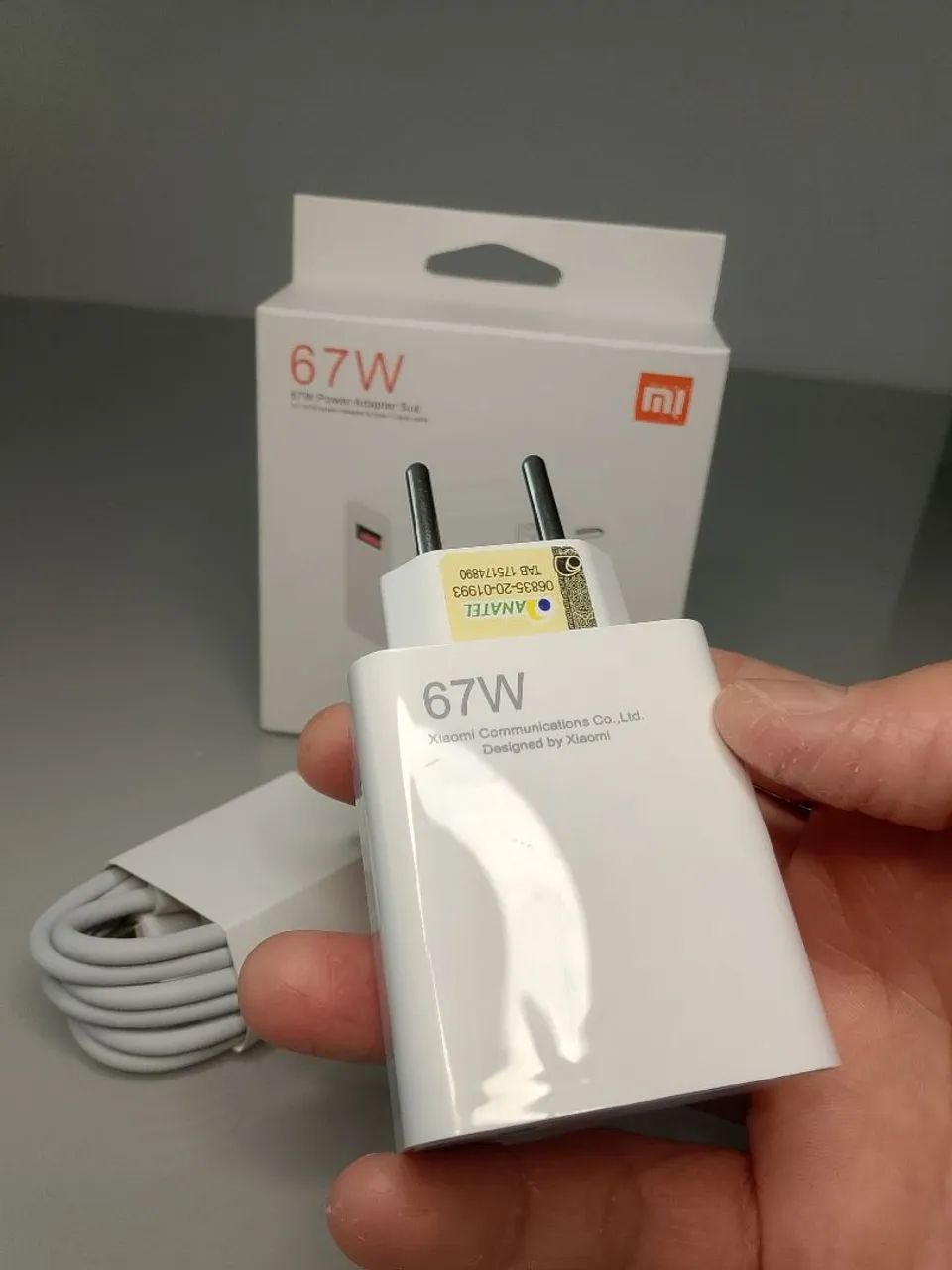Carregador rápido xiaomi 67W  - Foto 5