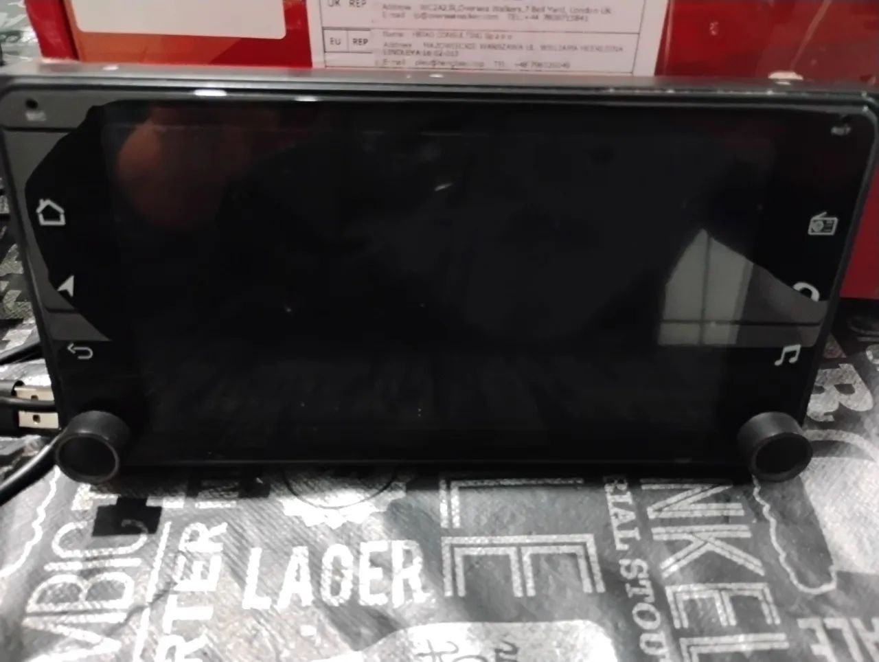Central Multimídia 2DIN 7" para Toyota ( e outras marcas) com CarPlay Android Auto - Nova - Foto 2