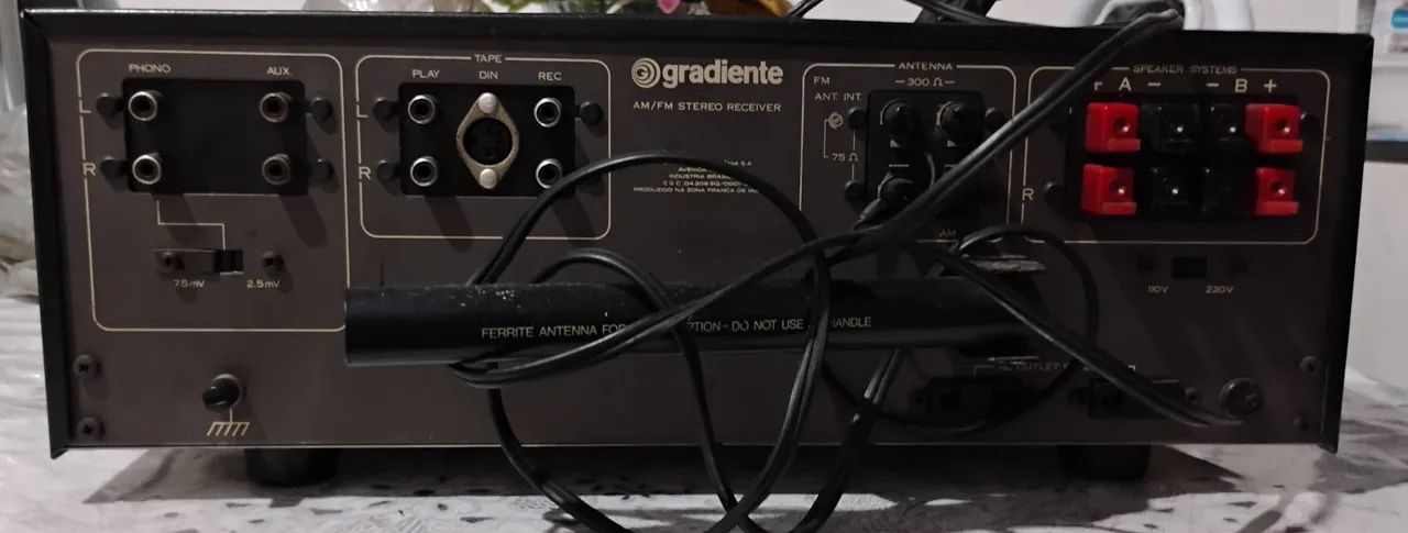 Receiver Gradiente S125, excelente estado. - Foto 3