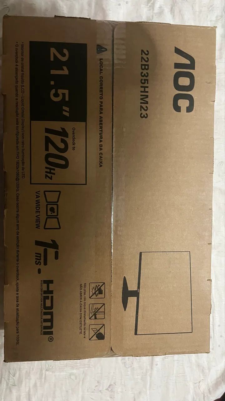 Monitor Aoc 21,5 120Hz 1ms