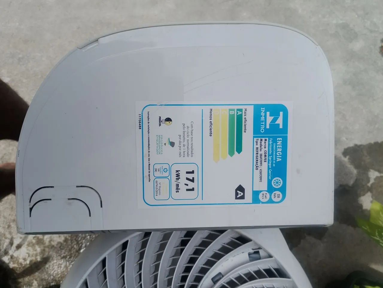 AR CONDICIONADO 9000NTUS SPLIT - Foto 2