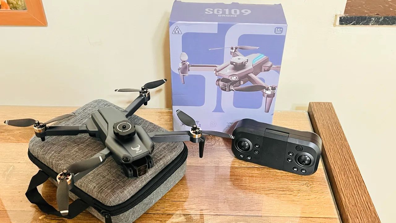 Drone Sg109 Pro 5G, Camera Dual 8k, Helices Brushless com Bag - Foto 3