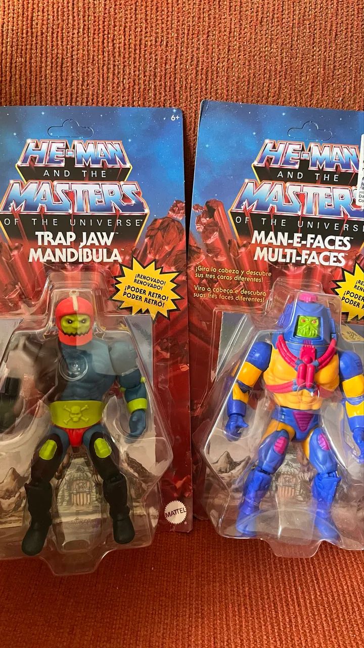 HE-MAN MOTU MASTERS OF THE UNIVERSE LEIAM AS INFORMAÇÕES ADICIONAIS. - Foto 6