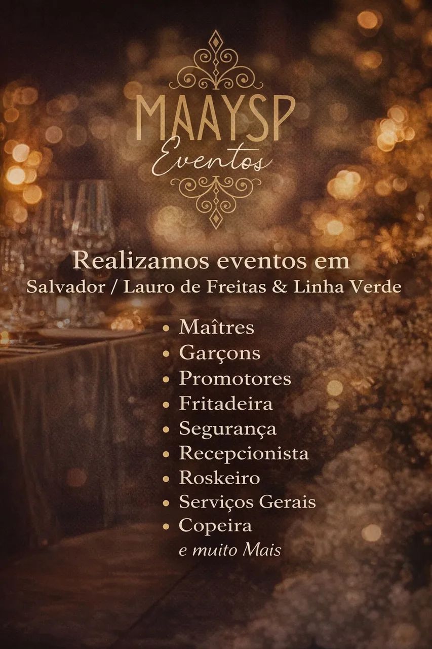 Garçons, fritadeira e auxiliar para eventos  - Foto 2