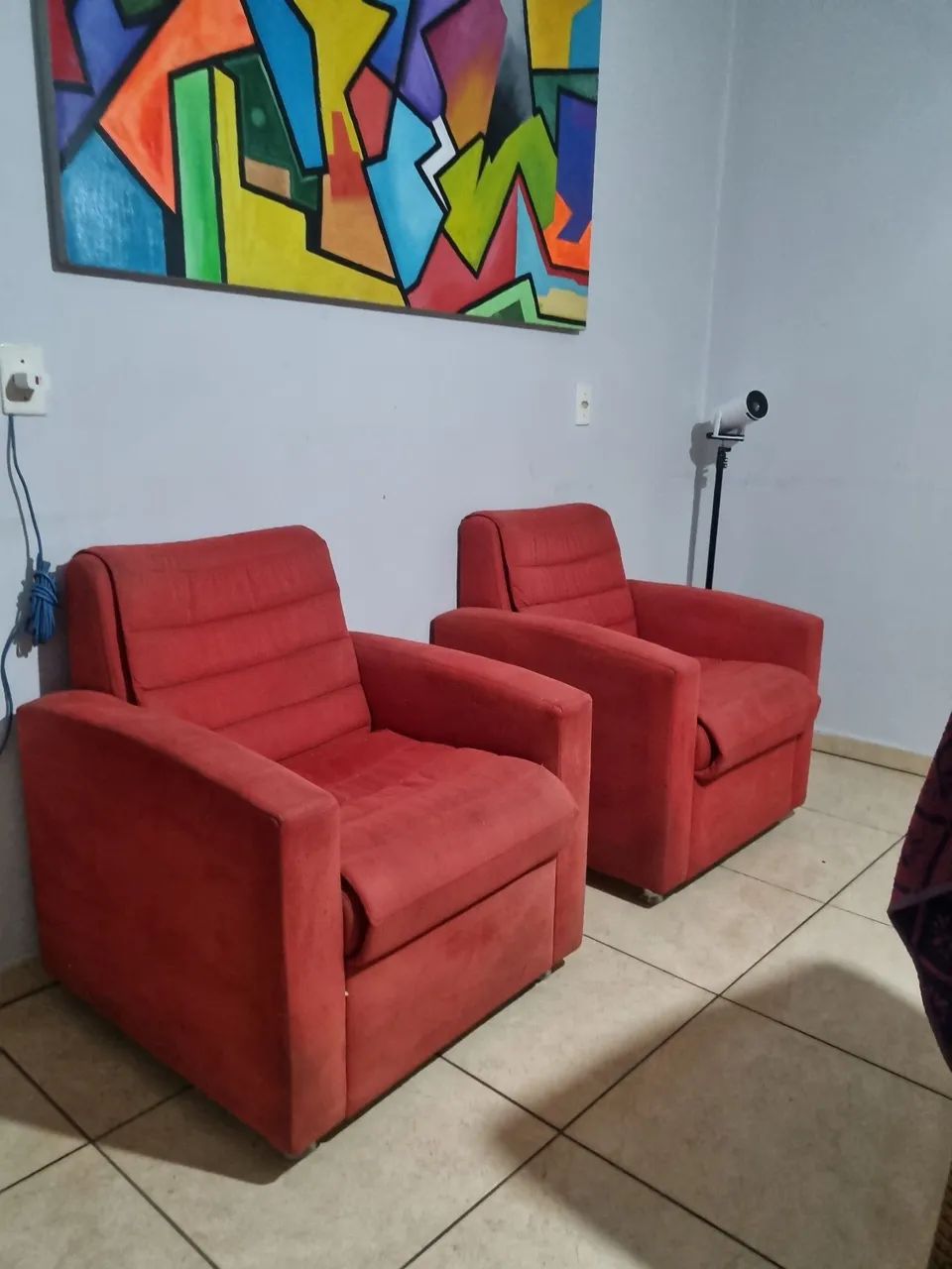 Poltronas semi novas - Foto 2