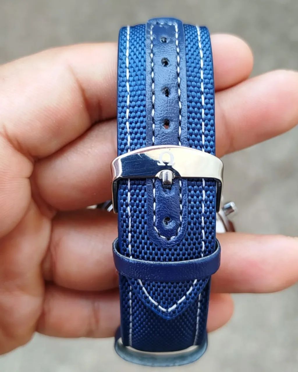 Relógio Ômega Snoopy Pulseira em Nylon  - Foto 4