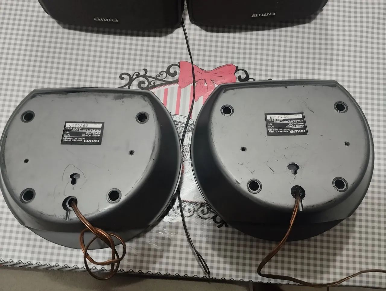 4 Caixas satélite aiwa  - Foto 2