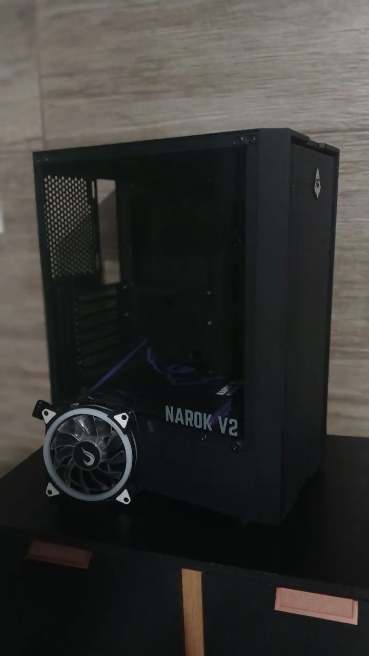 Gabinete Narok V2 + Ventoinha Extra