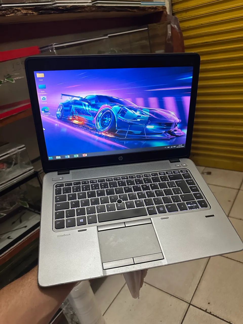 Notebook hp EliteBook teclado luminoso formatado - Foto 4