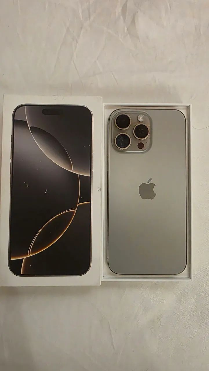 Iphone 16 pro max 256GB- Desert Titanium