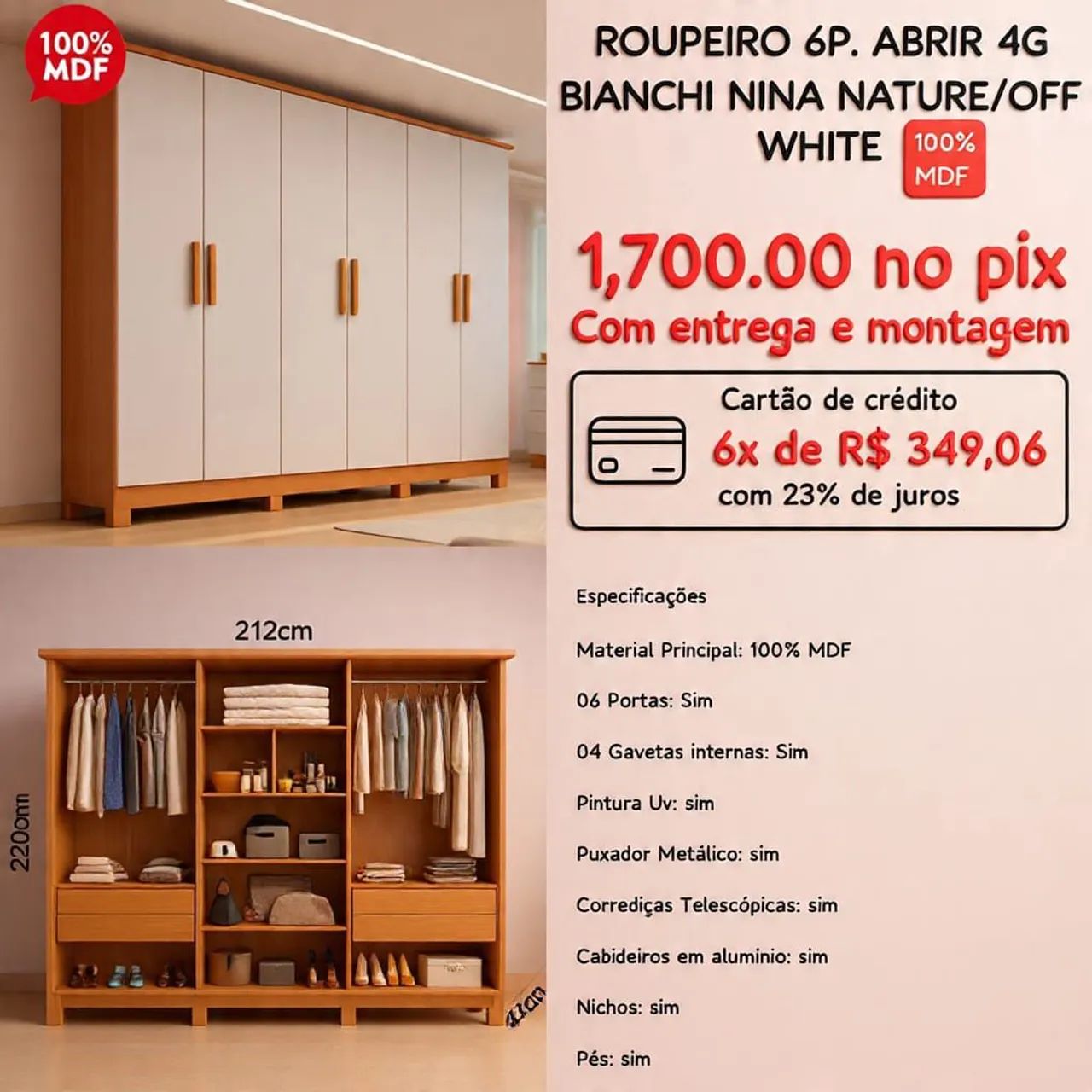 Guarda roupa 