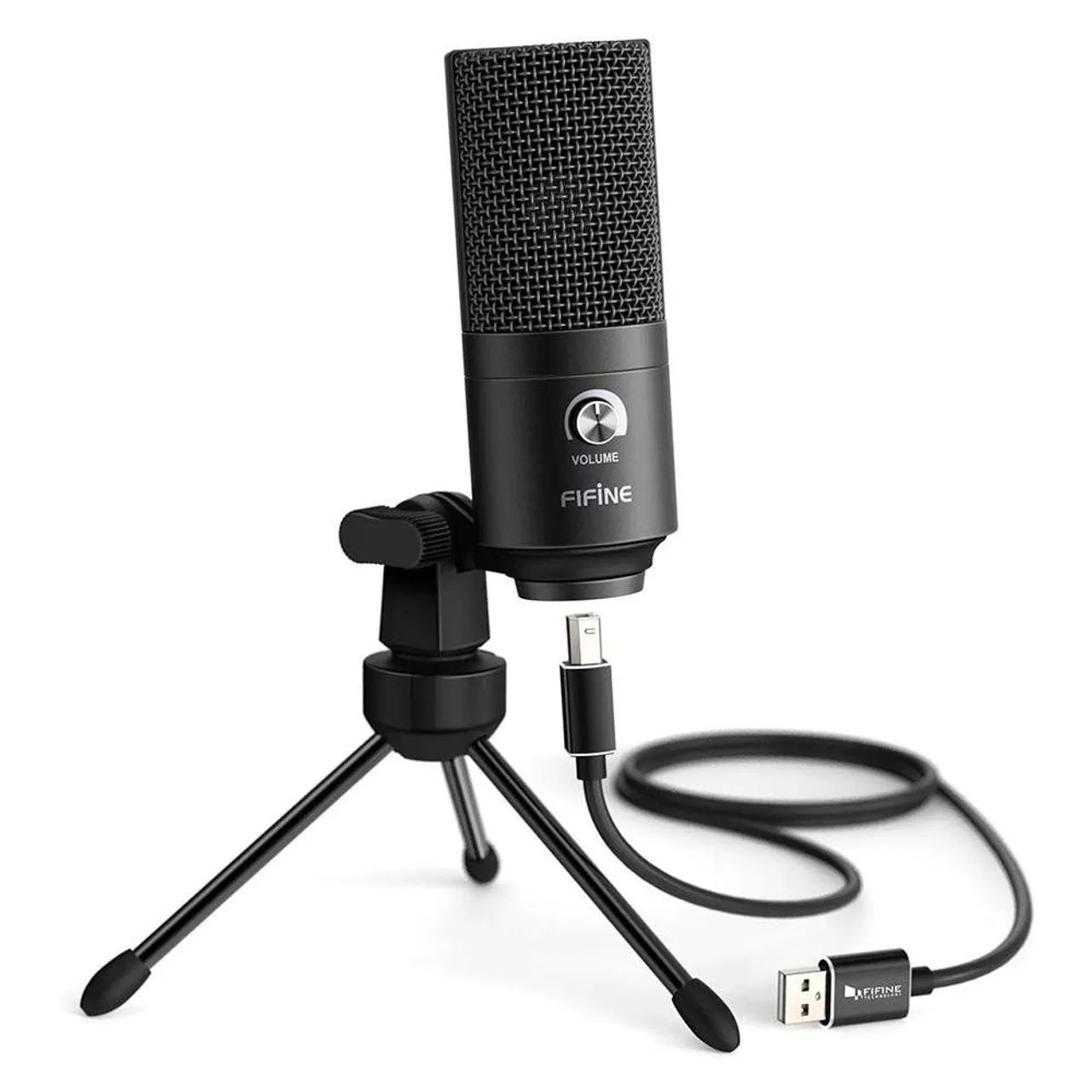 Microfone Fifine +Adaptador  - Foto 4