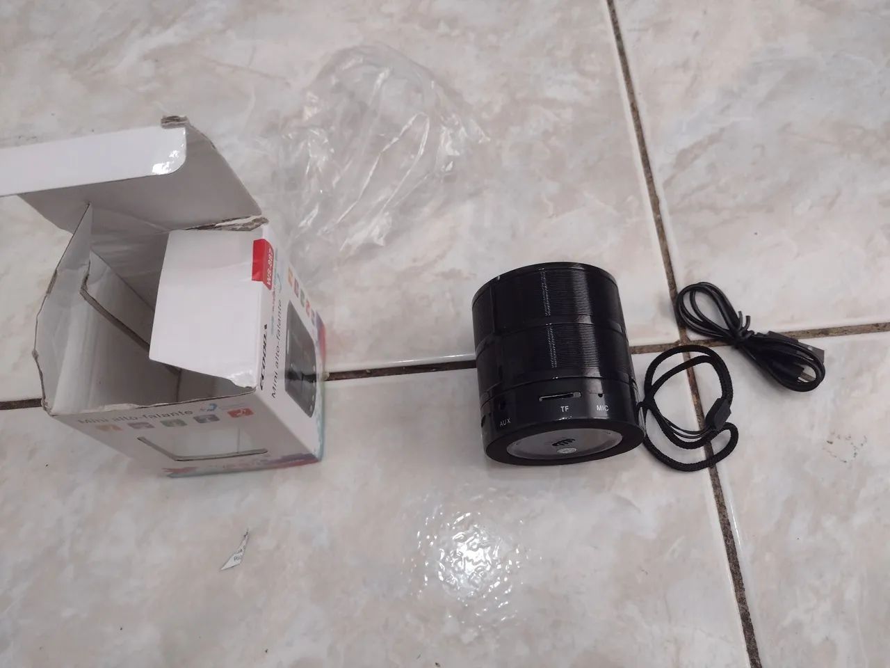 mini alto-falante Bluetooth modelo WS-887. - Foto 5