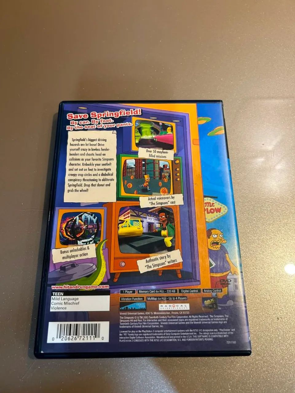 Simpson Hit e Run PlayStation 2 - Foto 4