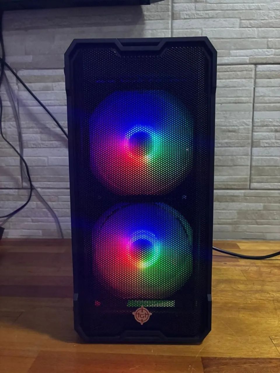 PC Gamer i3-8100 GTX 1050 8GB DDR4 SSD 240GB RGB - Computadores e