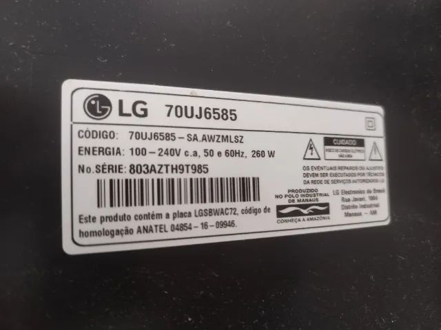 Tv LG 70 polegadas - Foto 4