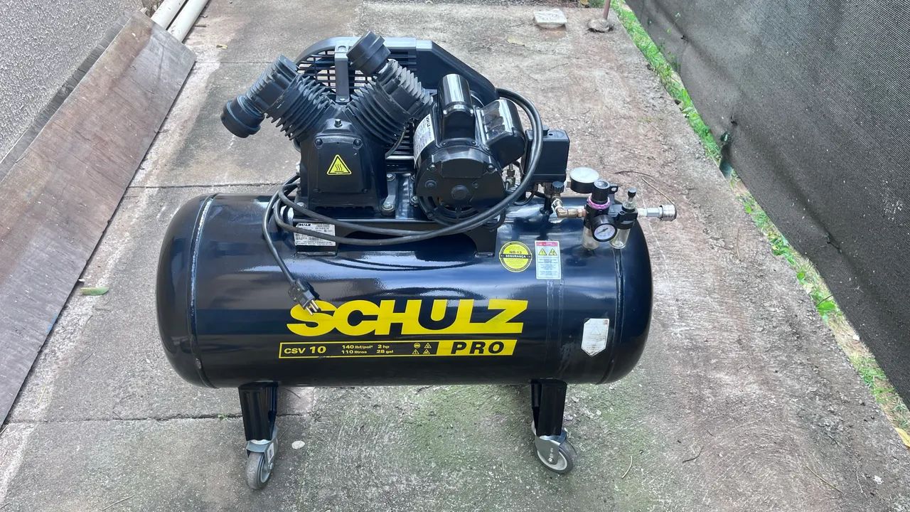 Compressor de Ar 110L 2HP 220V Schulz CSV 10/100 Pro