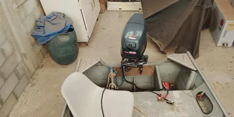 Vende-se motor de popa Yamaha 25hp. - Foto 4