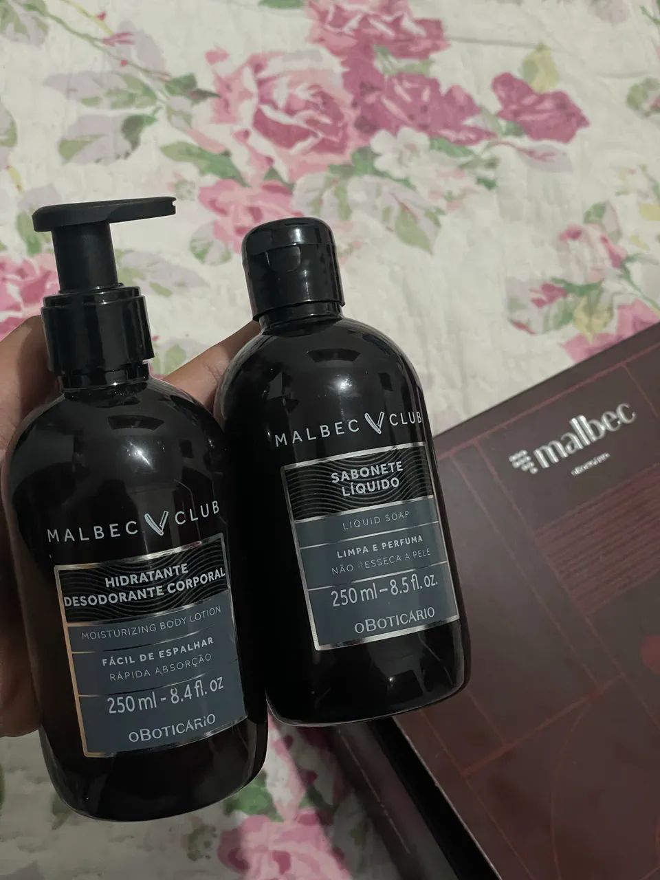 Kit masculino malbec