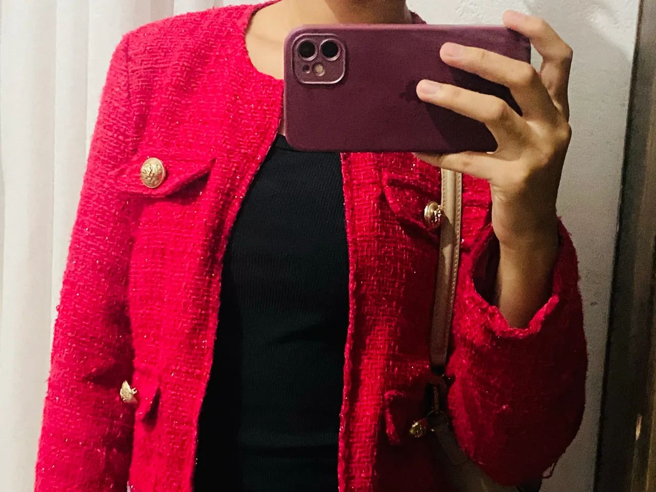 Jaqueta tweed feminina e elegante - Foto 3