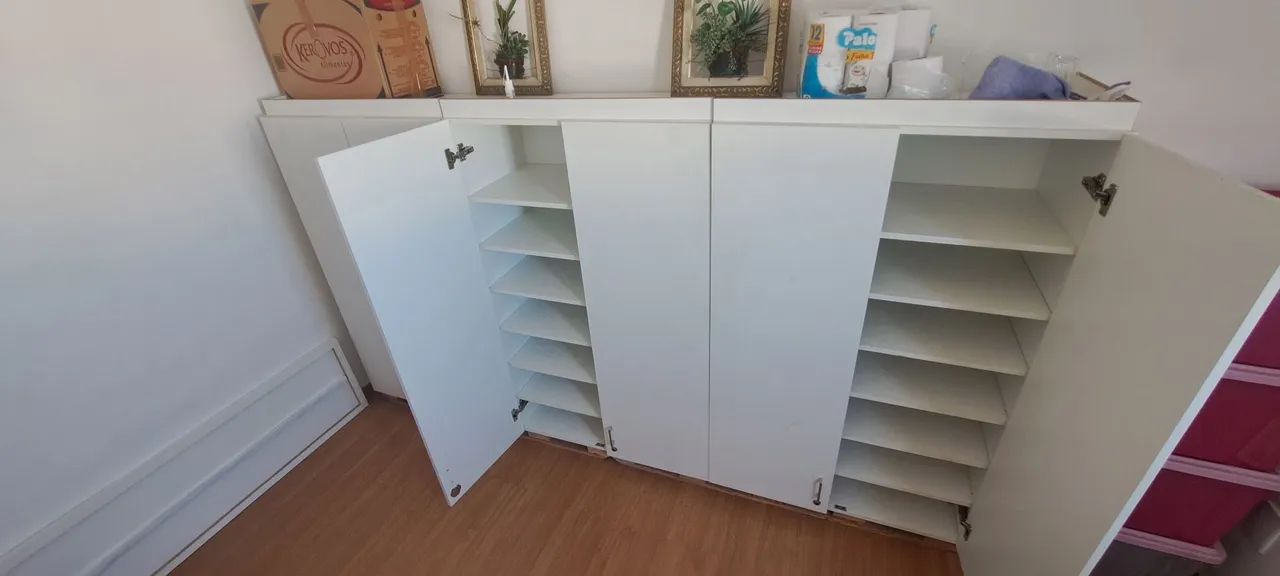 Armário planejado  branco em MDF - Foto 5