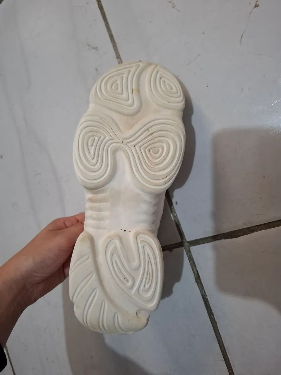 Tênis Anacapri branco chunky 37/38 - Foto 4