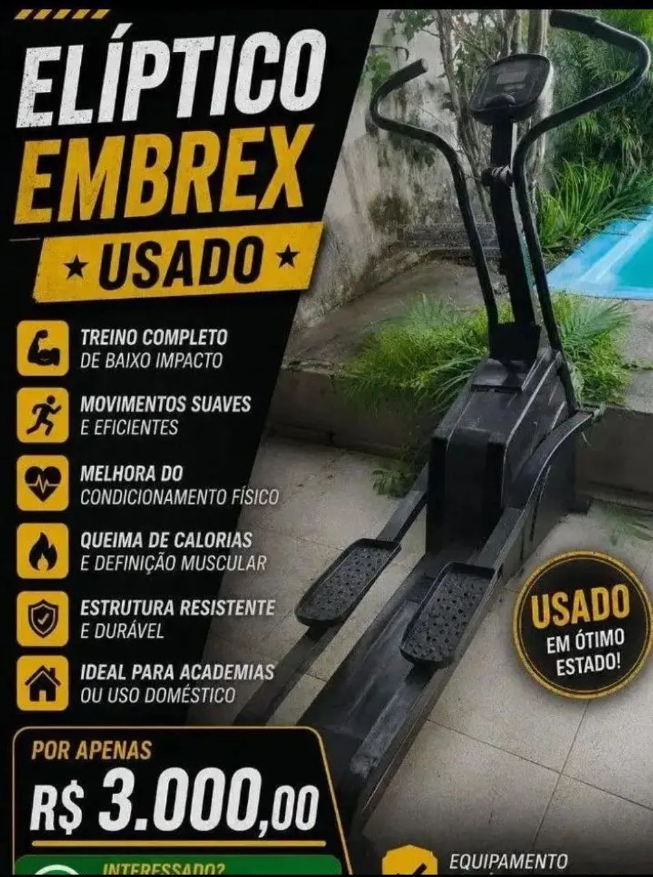 Aparelho de exercícios 