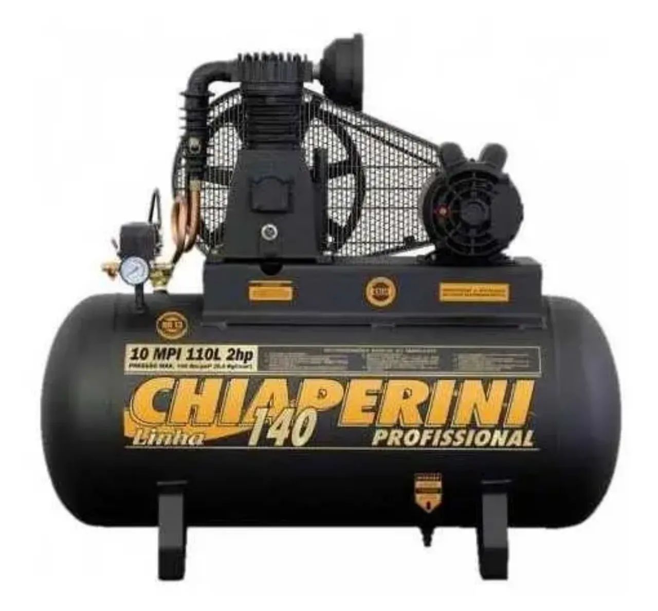Compressor Profissional Chaperini Linha 140 (110L, 2HP)