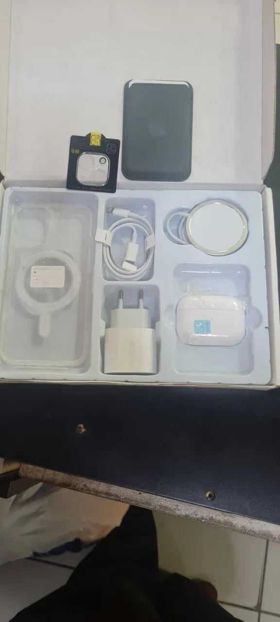 Box Gift Acessorios Compatível Para Iphone 14 ou 13