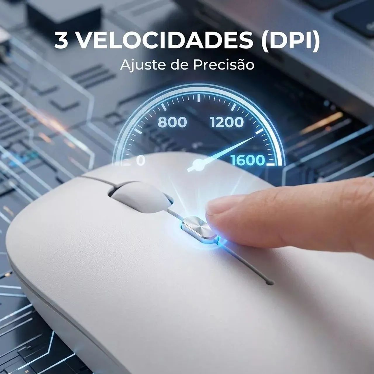 Mouse sem fio  - Foto 3