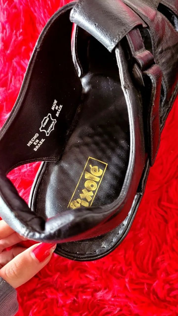 Sandália masculina Tam 42  - Foto 4