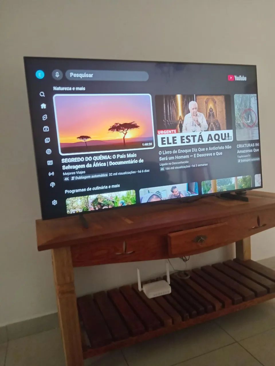 TV sansumg smart 60 polegadas funcionando tdo perfeitamente  - Foto 3