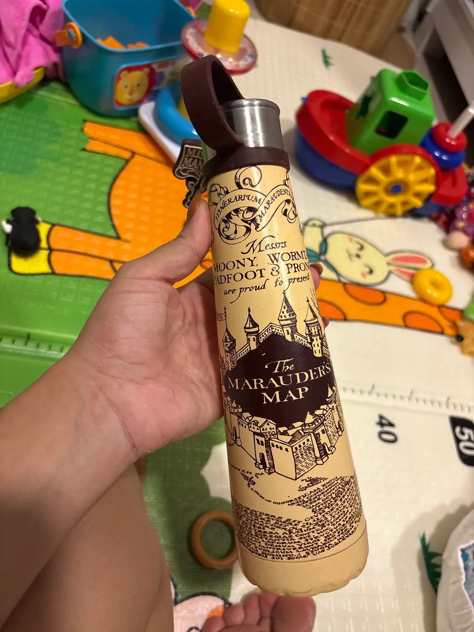 Garrafa térmica harry potter