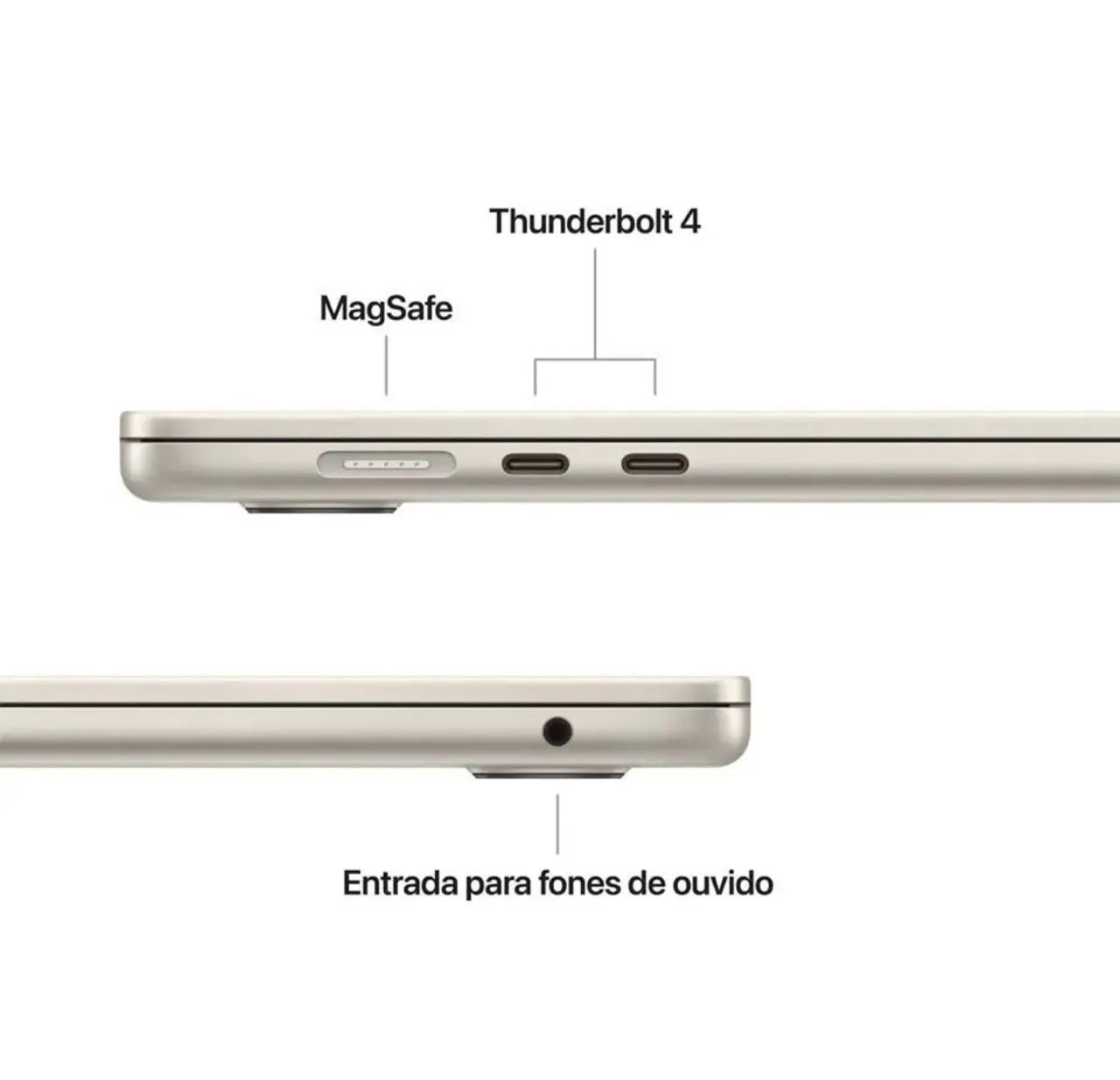 Macbook Air M5 24GB 1TB RAM Tela 15 polegadas - Poucas Semanas de Uso - Foto 2