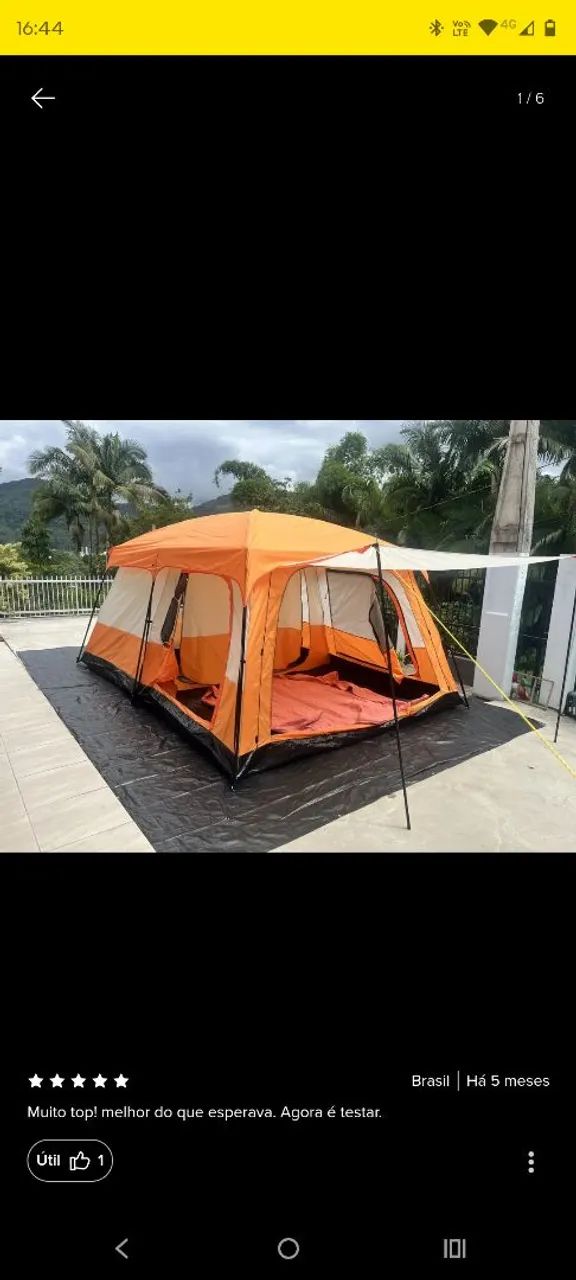 Vendo barraca de camping. Marca Joyfox , usada em bom estado. - Foto 3