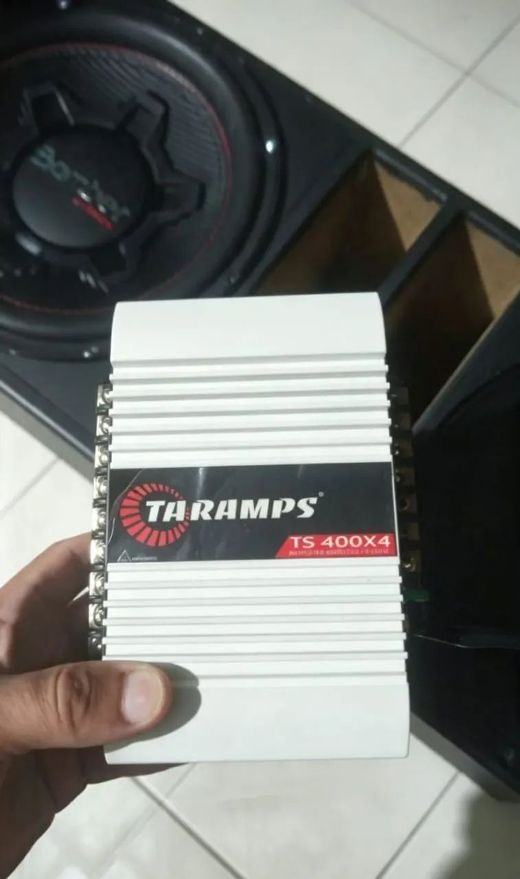 Vendo caixa de som automotiva. - Foto 3