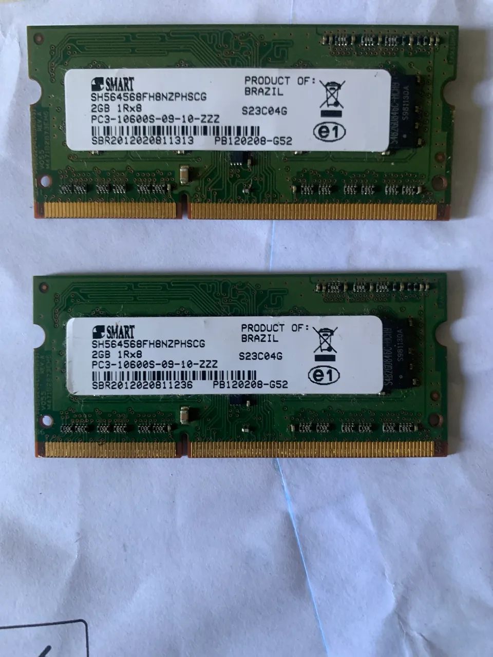Memória DDR3 notebook 