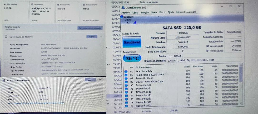 notebook dell e6510, core i5, 8gb, ssd, nvidia +3000 jogos - Foto 5
