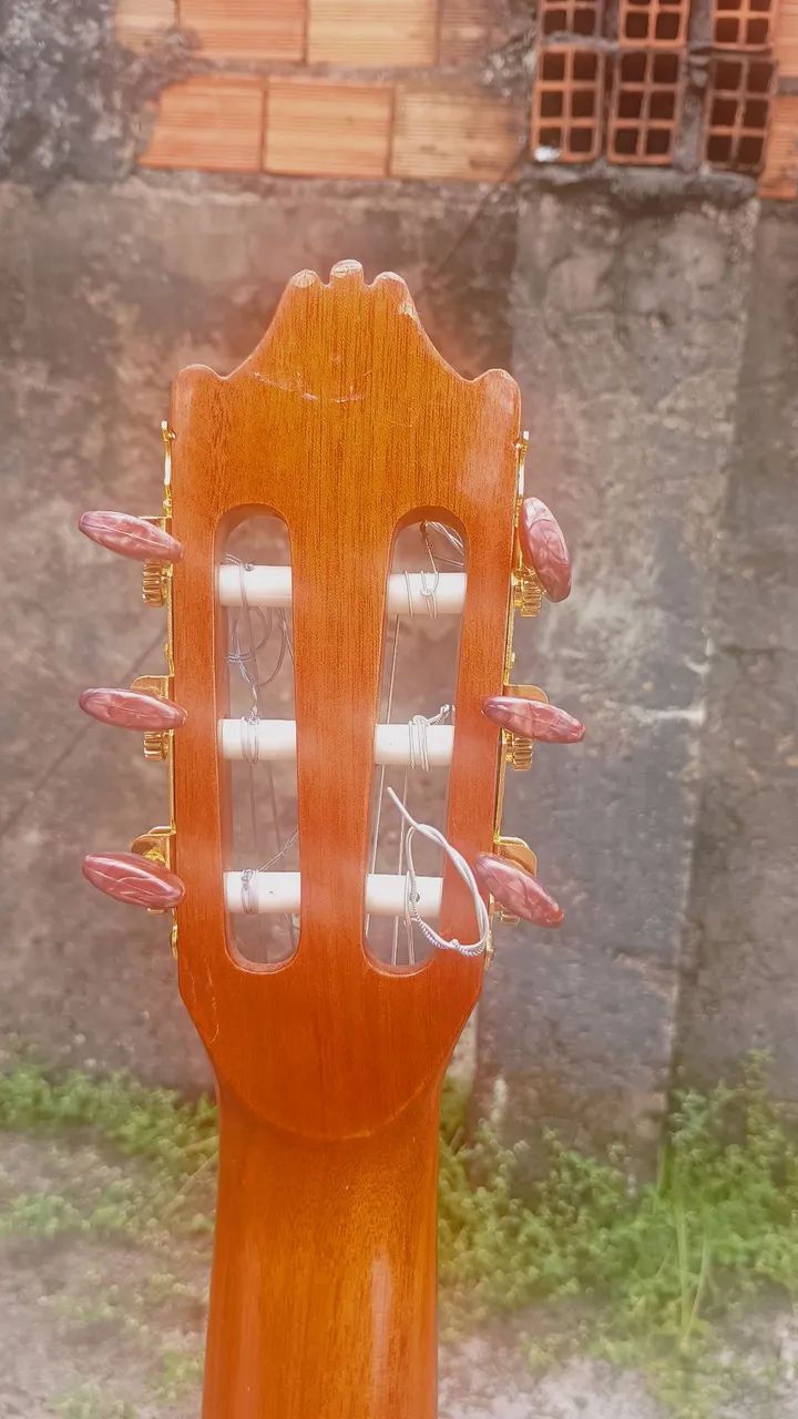 Violão TAMPO MACIÇO e jacarandá radial - Foto 4