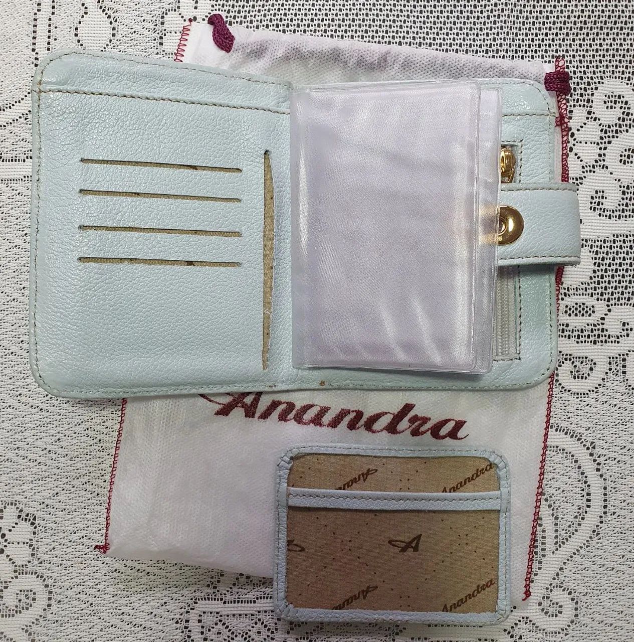 Carteira de couro Anandra  - Foto 3