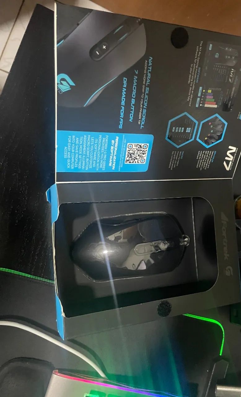  Mouse gamer Fortrek PRO M7 RGB - Foto 2