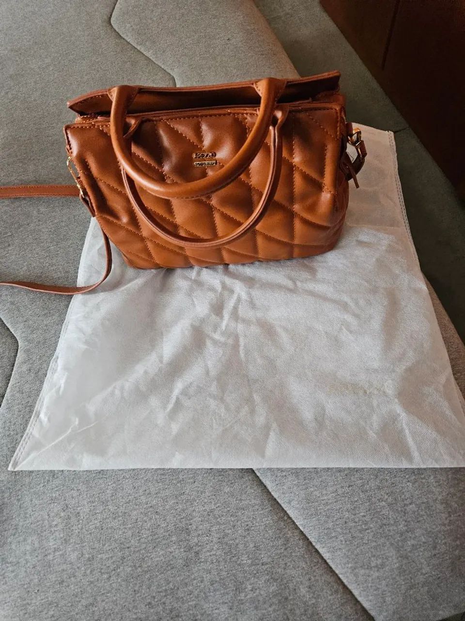 Bolsa Arezzo Nova caramelo em matelasse  - Foto 3