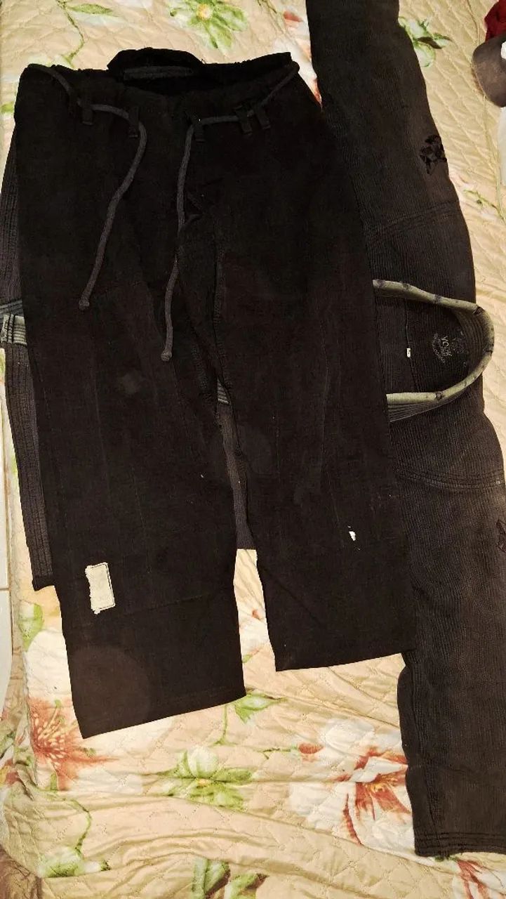 Kimono preto A0 - Foto 3